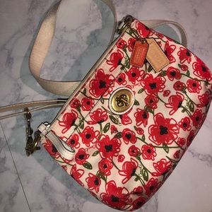Coach floral bag